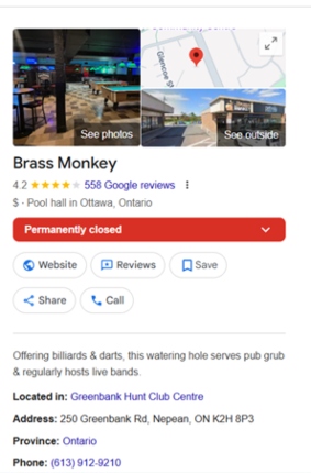 Braass Monkey Location